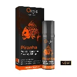 Крем для посилення ерекції Orgie Piranha 15 мл, жир піранії, женьшень, гінкго білоба та перець чилі - мініатюра 1