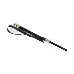 Стек Liebe Seele Flower Rhythm - Black and Red Leather Flowers Riding Crop - мініатюра 2
