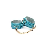 Поножі Liebe Seele Blue Lamb Leather Ankle Cuffs with Velvet Lining - мініатюра 1