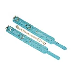 Поножі Liebe Seele Blue Lamb Leather Ankle Cuffs with Velvet Lining - мініатюра 3