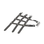 Шкіряна портупея для гомілкостопу зі шпорами Liebe Seele Leather High Heel Ankle Harness Silver - мініатюра 4