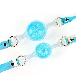 Кляп Liebe Seele Crystal Ball Gag - Blue (Small Ball) - мініатюра 3