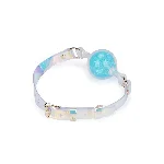 Кляп Liebe Seele Crystal Ball Gag - Blue (Large Ball) - мініатюра 1