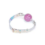 Кляп Liebe Seele Crystal Ball Gag - Pink (Small Ball) - мініатюра 1