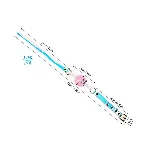 Кляп Liebe Seele Crystal Ball Gag - Pink (Large Ball) - мініатюра 2