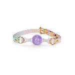 Кляп Liebe Seele Crystal Ball Gag - Purple (Small Ball) - мініатюра 1