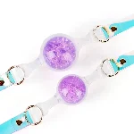 Кляп Liebe Seele Crystal Ball Gag - Purple (Large Ball) - мініатюра 3