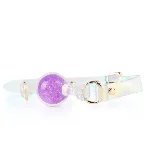 Кляп Liebe Seele Crystal Ball Gag - Purple (Large Ball) - мініатюра 1