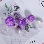 Анальна пробка Liebe Seele Heart-shaped Crystal Anal Plug - Purple Small - мініатюра 5