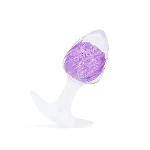 Анальна пробка Liebe Seele Icecream-shaped Crystal Anal Plug - Purple Medium - мініатюра 1