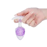 Анальна пробка Liebe Seele Icecream-shaped Crystal Anal Plug - Purple Medium - мініатюра 3
