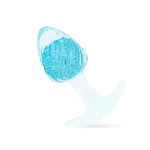 Анальна пробка Liebe Seele Icecream-shaped Crystal Anal Plug - Blue Small - мініатюра 1