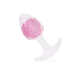 Анальна пробка Liebe Seele Icecream-shaped Crystal Anal Plug - Pink Medium - мініатюра 1