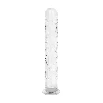 Скляний фалоімітатор Gildo Textured Glass Dildo No. 36 - мініатюра 4