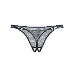 Трусики Obsessive Corrosis crotchless thong S/M - мініатюра 7
