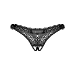 Трусики Obsessive Deina More crotchless thong L/XL - мініатюра 5
