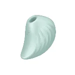 Вакуумний кліторальний стимулятор із вібрацією Satisfyer Pearl Diver Mint - мініатюра 1