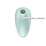 Вакуумний кліторальний стимулятор із вібрацією Satisfyer Pearl Diver Mint - мініатюра 4