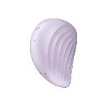 Вакуумний кліторальний стимулятор із вібрацією Satisfyer Pearl Diver Violet - мініатюра 2