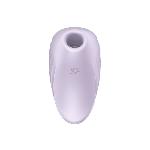 Вакуумний кліторальний стимулятор із вібрацією Satisfyer Pearl Diver Violet - мініатюра 3