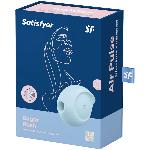 Вакуумний кліторальний стимулятор із вібрацією Satisfyer Sugar Rush Blue - мініатюра 2
