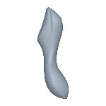 Вакуумний стимулятор з вібрацією Satisfyer Curvy Trinity 3 BlueGrey - мініатюра 5