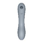 Вакуумний стимулятор з вібрацією Satisfyer Curvy Trinity 3 BlueGrey - мініатюра 4