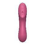 Вакуумний стимулятор із вібрацією Satisfyer Curvy Trinity 3 Red - мініатюра 2