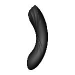 Вакуумний стимулятор з вібрацією Satisfyer Curvy Trinity 4 Black - мініатюра 5