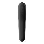Вакуумний стимулятор з вібрацією Satisfyer Dual Kiss Black - мініатюра 4