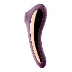 Вакуумний стимулятор з вібрацією Satisfyer Dual Kiss Wine Red - мініатюра 4