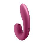 Вакуумний смарт-вібратор Satisfyer Sunray Berry, 4 положення стовбура - мініатюра 3