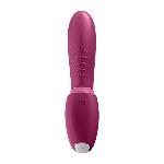 Вакуумний смарт-вібратор Satisfyer Sunray Berry, 4 положення стовбура - мініатюра 5