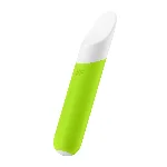 Мінівібратор із гнучким язичком Satisfyer Ultra Power Bullet 7 Green - мініатюра 1