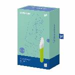 Мінівібратор із гнучким язичком Satisfyer Ultra Power Bullet 7 Green - мініатюра 2