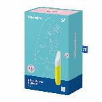 Мінівібратор з гнучким язичком Satisfyer Ultra Power Bullet 7 Yellow - мініатюра 7