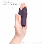 Мінівібратор Je Joue - Classic Bullet Vibrator Purple з глибокою вібрацією і фіксацією на палець - мініатюра 7