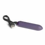 Мінівібратор Je Joue - Classic Bullet Vibrator Purple з глибокою вібрацією і фіксацією на палець - мініатюра 6