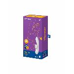 Смарт вібратор-кролик із подвійним відростком Satisfyer Double Flex White - мініатюра 2