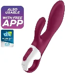 Смарт вібратор-кролик із підігрівом Satisfyer Heated Affair - мініатюра 1