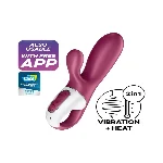 Смарт вібратор-кролик із підігрівом Satisfyer Hot Bunny - мініатюра 1