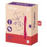 Універсальний гнучкий вібратор для пар Satisfyer Elastic Joy Red - мініатюра 2