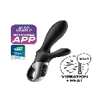 Універсальний смарт-вібратор з підігрівом Satisfyer Heat Climax + - мініатюра 1