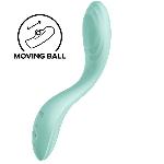 Вібратор із перлинною стимуляцією точки G Satisfyer Rrrolling Pleasure Mint - мініатюра 1