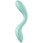 Вібратор із перлинною стимуляцією точки G Satisfyer Rrrolling Pleasure Mint - мініатюра 4