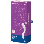Вібратор із перлинною стимуляцією точки G Satisfyer Rrrolling Pleasure White - мініатюра 2