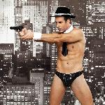 Рольовий костюм гангстера "Небезпечний Джек" One Size Black - мініатюра 4