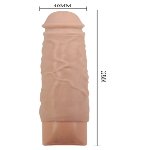 Перезаряжаемый вибратор реалистик Pretty Love - Osric Realistic Vibrating Dildo, BW-500081 - мініатюра 4