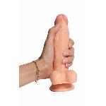 Фаллоимитатор Large Leilong Lifelike M телесный без вибрации - мініатюра 6