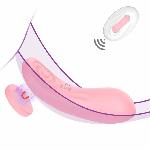 Вибратор в трусики, вибротрусики "Erotic secret", цвет розовый, 7 режимов с пультом ДК - мініатюра 5